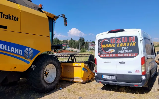 Traktör lastik yol yardım hizmeti